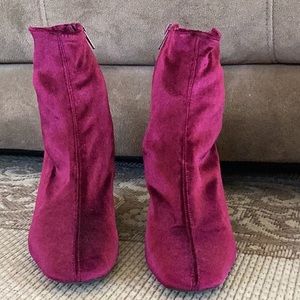 Jeffrey Campbell Cienega Velvet Booties
